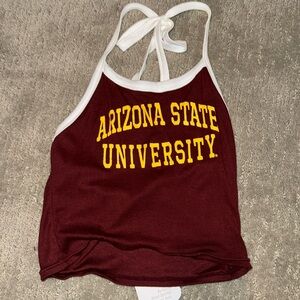 arizona state university halter top